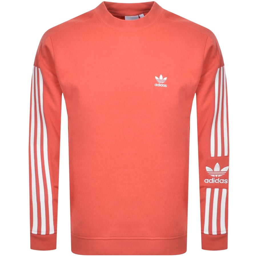 Alternative Image for ProductAdidas Originals Tech Crew Sweatshirt Orange1